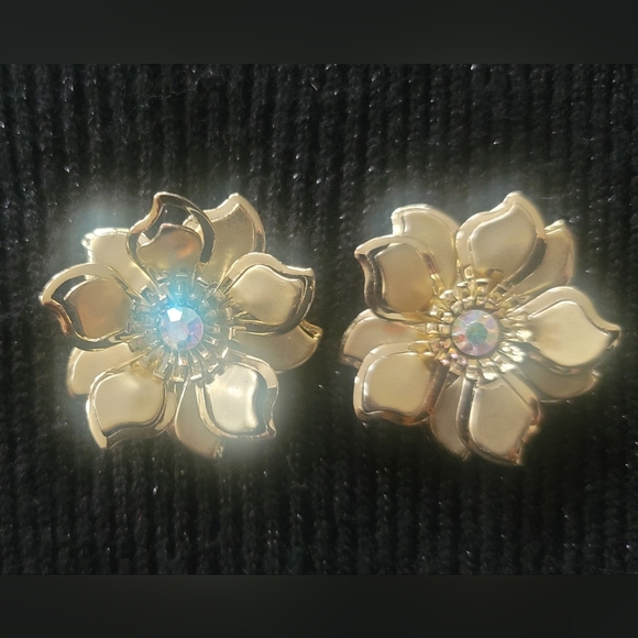 Beautiful silver tone vintage clips - Picture 4 of 4